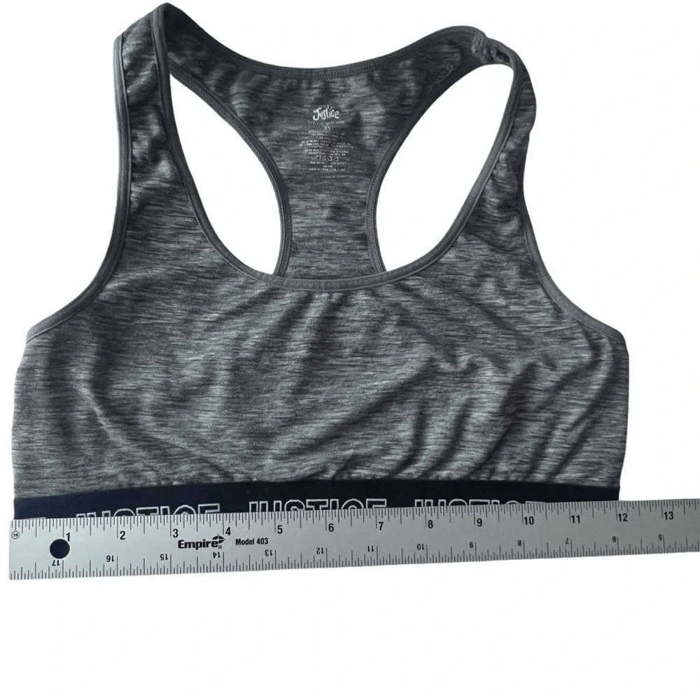 Justice sports bra